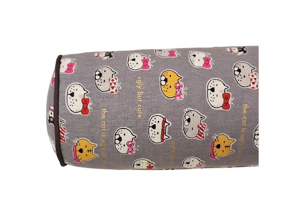 骨盤スリムストレッチクッションぶさかわ猫・グレー 関連画像2 | 商品紹介 | マインドフルネスdays 有限会社エール