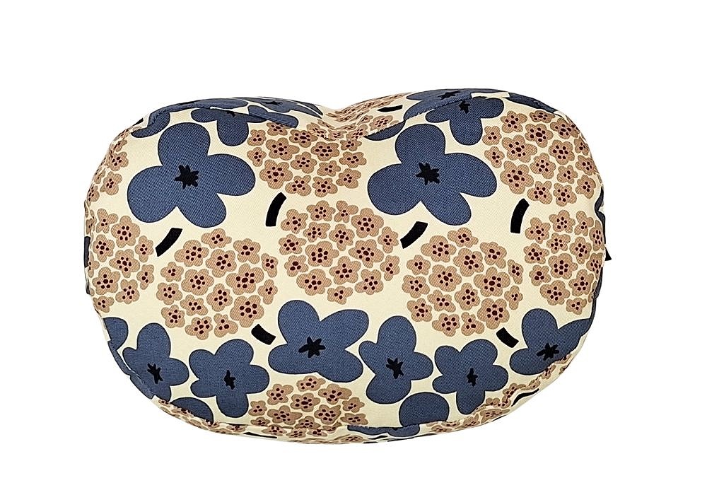 姿勢も良くなる正座クッション ブーケ・ブルー　(取っ手付) 関連画像1 | 商品紹介 | マインドフルネスdays 有限会社エール