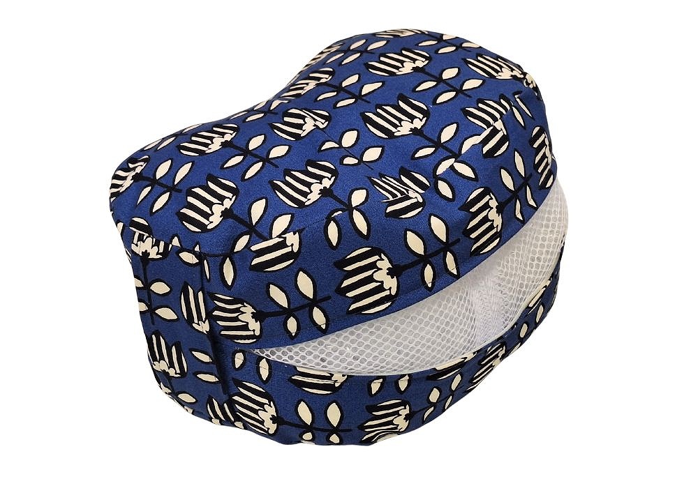 姿勢も良くなる正座クッション チューリポップ・ブルー　(取っ手付) 関連画像4 | 商品紹介 | マインドフルネスdays 有限会社エール